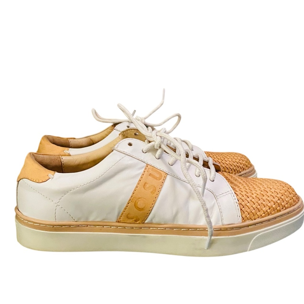 SOSU BY Scandic Gypsy Leather Woven Sneakers